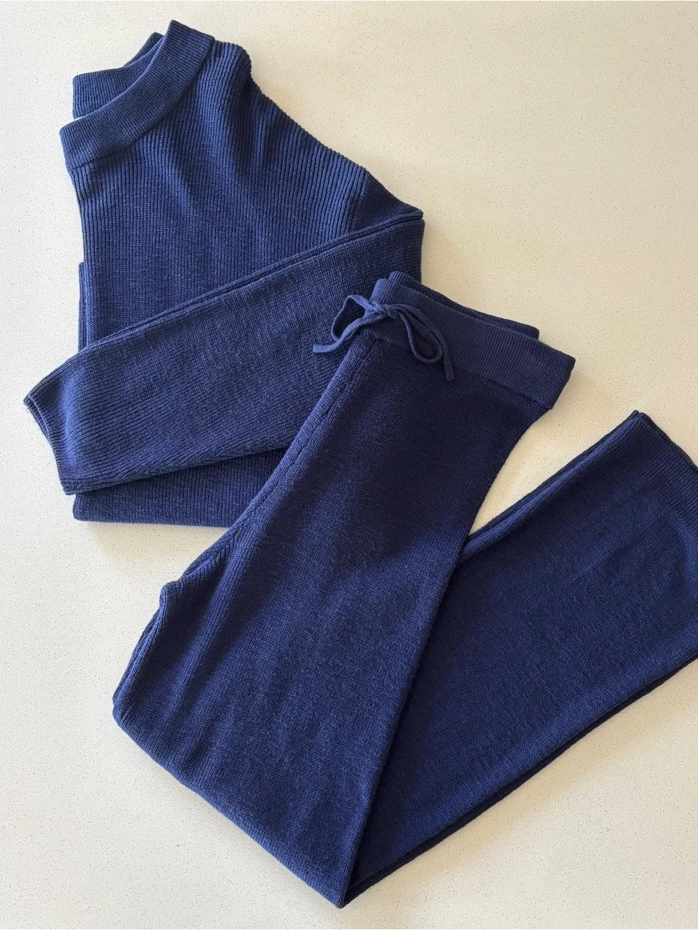 Free People Malibu Sweater and Pants Set in Oceana, Size M